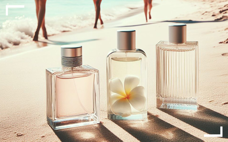 چند عطر خنک زنانه در یک روز گرم ساحلی